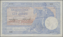 110.440: Banknoten - Serbien