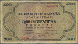110.470: Banknoten - Spanien