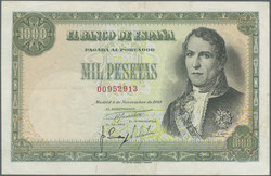 110.470: Banknoten - Spanien