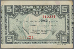 110.470: Banknoten - Spanien