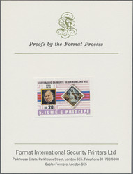 212010: Postgeschichte, Briefmarken, Briefmarke auf Briefmarke