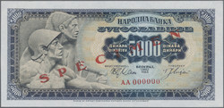 110.220: Banknotes - Yugoslavia