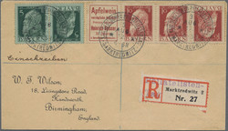 213010: Postgeschichte, Briefmarkenausstellungen, Deutschland bis 1945