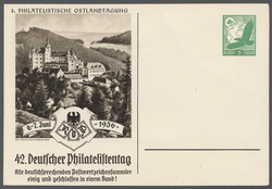213010: Postgeschichte, Briefmarkenausstellungen, Deutschland bis 1945