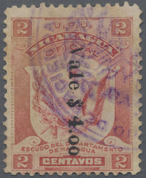 4590: Nicaragua - Dienstmarken