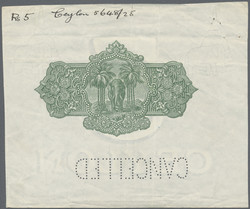 110.570.400: Banknotes – Asia - Sri Lanka