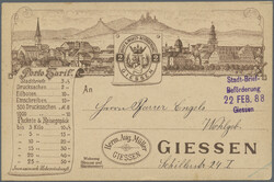 140: German Empire Stadtpost