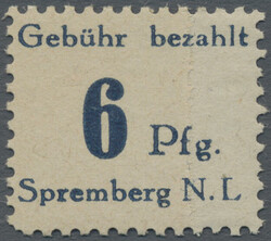 960: German Local Issue Grossräschen