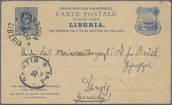 4165: Liberia - Postal stationery