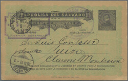 5565: Salvador - Postal stationery
