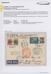7690: Collections and Lots Zeppelin and Airmail