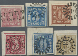 7999: Old German States Bavaria - Collections
