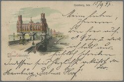 102000: Germany West, Zip Code W-20, 200 Hamburg - Picture postcards