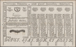 110.370: Banknotes - Austria / Holy Roman Empire