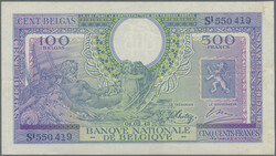 110.40: Banknotes - Belgium