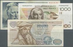 110.40: Banknotes - Belgium