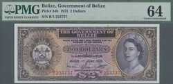 110.560.35: Banknotes – America - Belize (British Honduras)