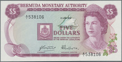 110.560.40: Banknotes – America - Bermuda