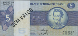 110.560.60: Banknotes – America - Brazil