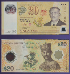 110.570.100: Banknotes – Asia - Brunei
