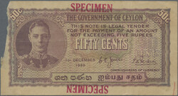 110.570.400: Billets - Asie - Sri Lanka