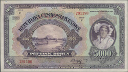 110.500: Banknotes - Czechoslovakia