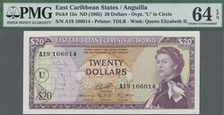 110.560.228: Banknotes – America - East Caribbean States