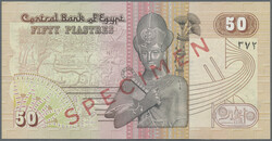 110.550.10: Billets - Afrique - Egypte