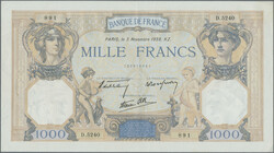 110.110: Banknotes - France