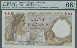 110.110: Banknotes - France