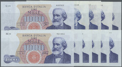 110.200: Banknotes - Italy