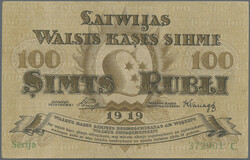 110.240: Banknotes - Latvia
