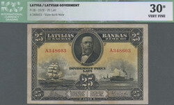 110.240: Banknotes - Latvia