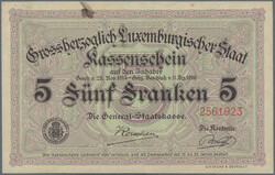 110.270: Banknotes - Luxembourg