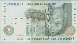 110.550.390: Banknotes – Africa - South Africa