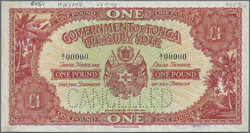 110.580.150: Banknotes – Oceania - Tonga