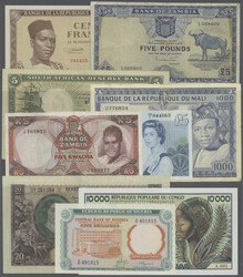 100.90: Multiple Lots - Banknotes