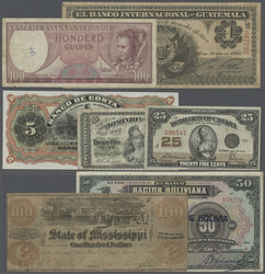 100.90: Multiple Lots - Banknotes
