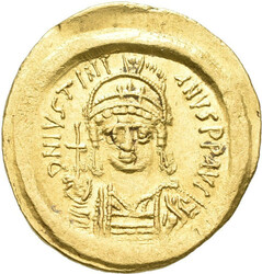 10.60.40: Ancient Coins - Byzantine Empire - Justinian I, 527 - 565