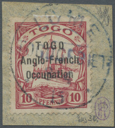 245: German Colonies Togo British Occupation