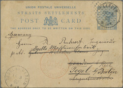 4240: Malaya Straits Settlements - Postal stationery