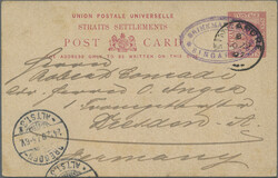 4240: Malaya Straits Settlements - Postal stationery