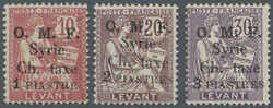 6140: Syria - Postage due stamps