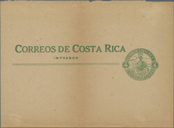2320: Costa Rica - Postal stationery