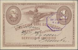 2930: Guatemala - Postal stationery