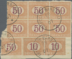 3570: Italian Libya - Postage due stamps