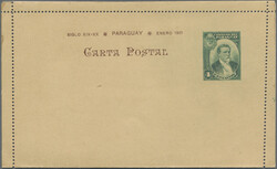4905: Paraguay - Postal stationery