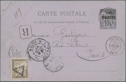 6155: Tahiti - Postal stationery