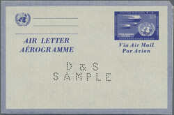 6585: UNO New York - Postal stationery