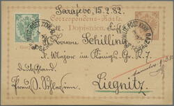 1920: Bosnia Herzegowina - Postal stationery